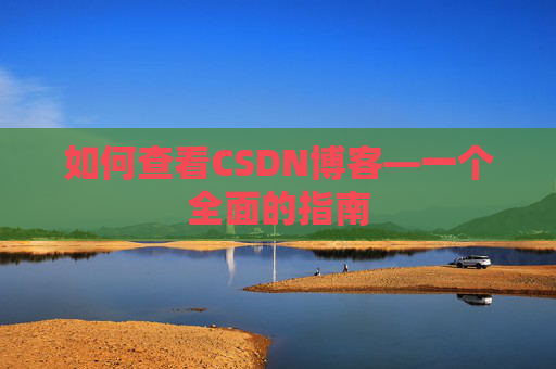 如何查看CSDN博客—一个全面的指南